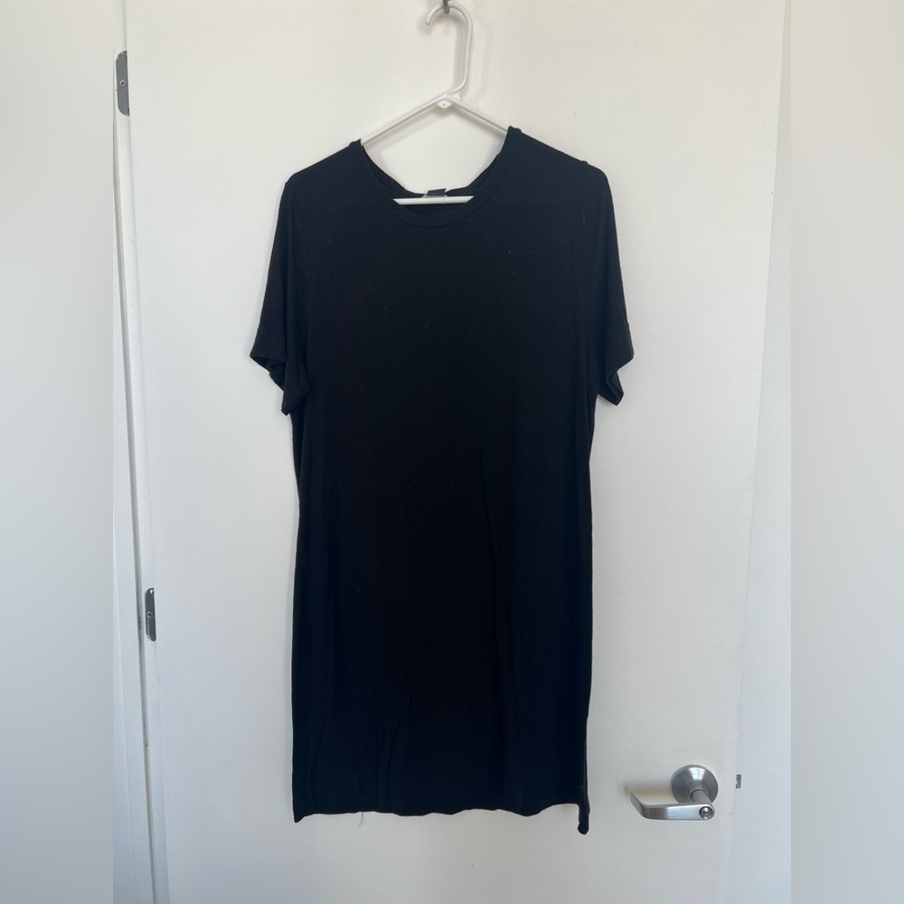 Black T-Shirt Dress